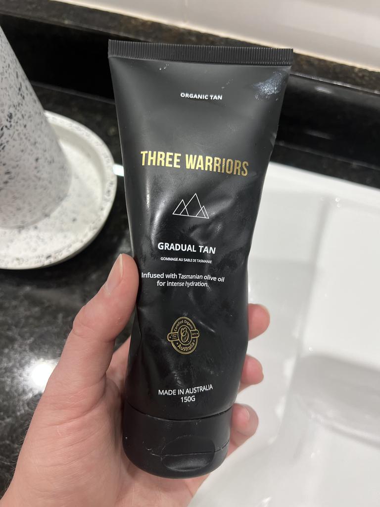 Three Warriors Gradual Tan. Picture: Marina Tatas/Supplied