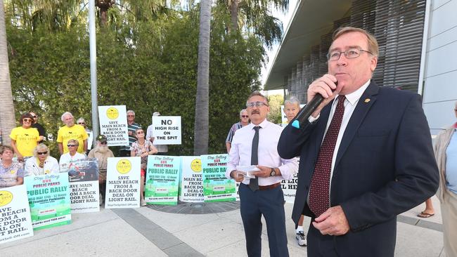 Nerang councillor Peter Young claims the comments he made during the interview were “truth” and “honest opinion”. Picture Mike Batterham