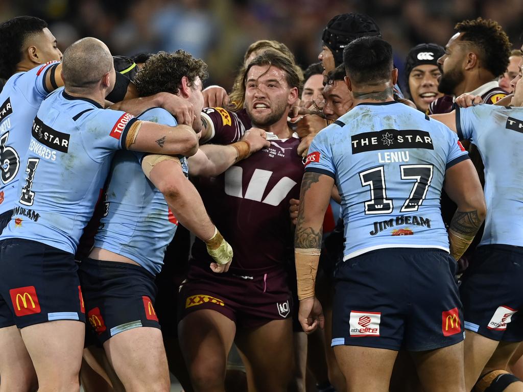 Bennett has called on Peter V’landys to do more to stamp out melee’s in rugby league. Picture: NRL Photos