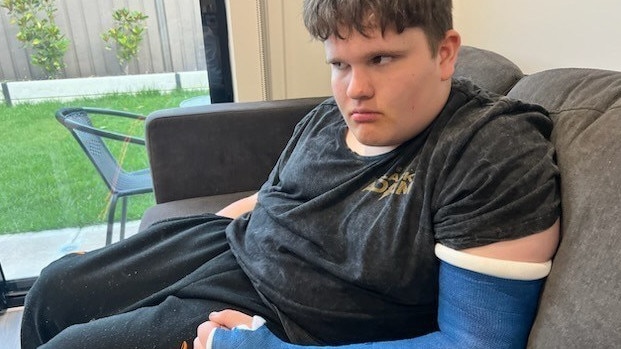 Riverland teenager Chad, pictured in 2022, has repeatedly been admitted to the Women’s and Children’s Hospital youth mental health ward.