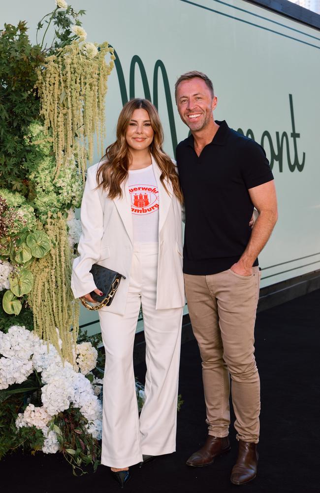 Lauren Phillips and Clint Stanaway. Picture: Danielle Castano