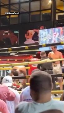 MMA fighter's disgraceful move during professional boxing debut