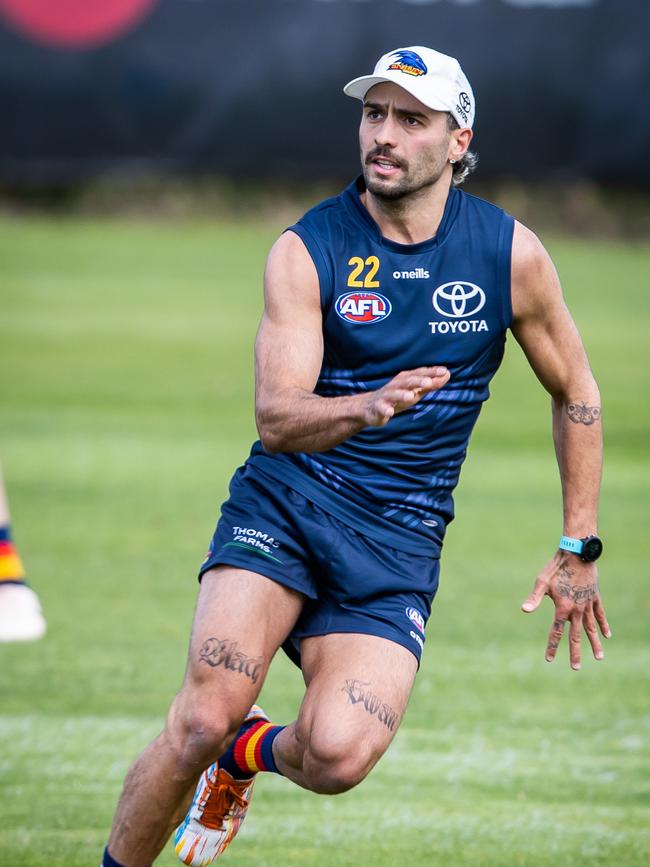 Izak Rankine is spending a lot of time around the ball. Picture: Tom Huntley