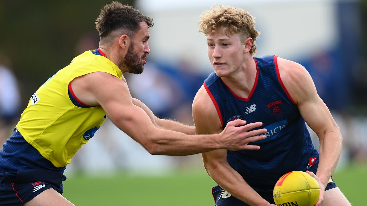 Jacob Van Rooyen will debut for the Demons. Picture: Getty Images