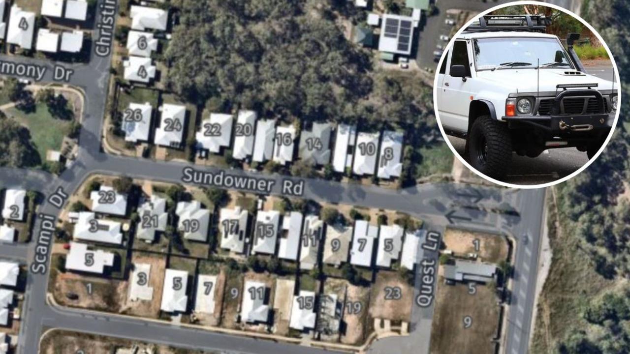 Police are appealing for information after a crash caused extensive damage to a house near Gladstone.