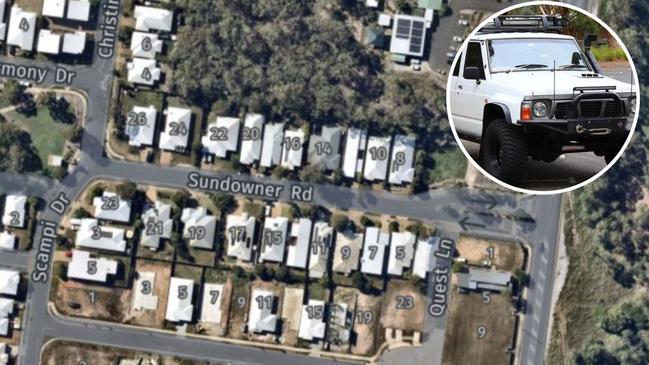 Police are appealing for information after a crash caused extensive damage to a house near Gladstone.