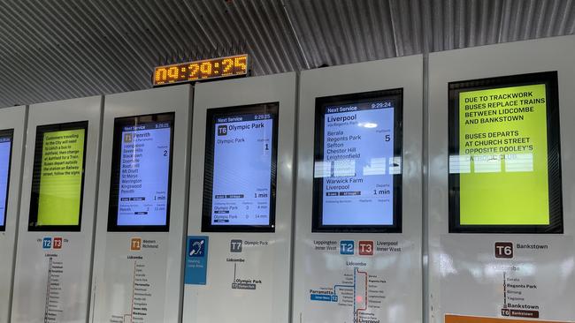 Commuters were left confused on Wednesday morning as the rail chaos continued.