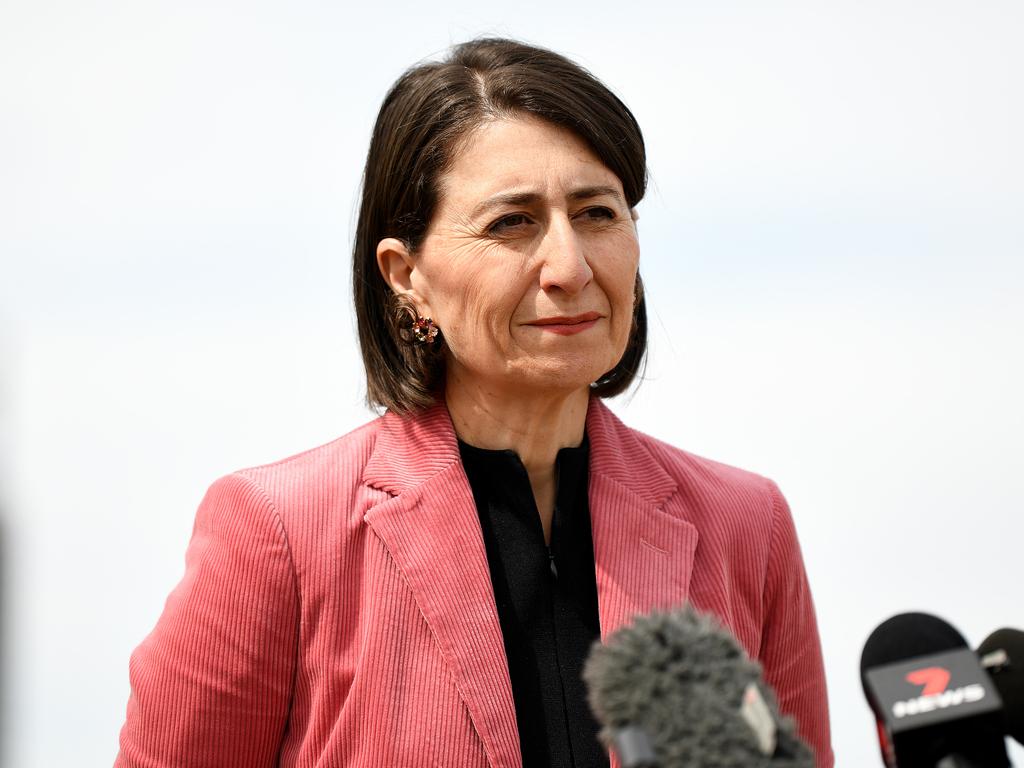 NSW Premier Gladys Berejiklian has urged other states to take their ‘fair share’ of returned overseas travellers. Picture: Bianca De Marchi/NCA NewsWire