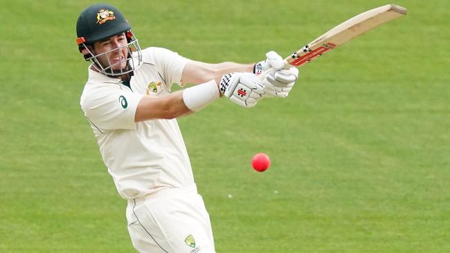 Kurtis Patterson playing for Australia A against the England Lions.