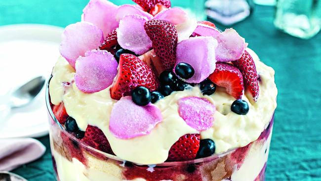 Berry trifle