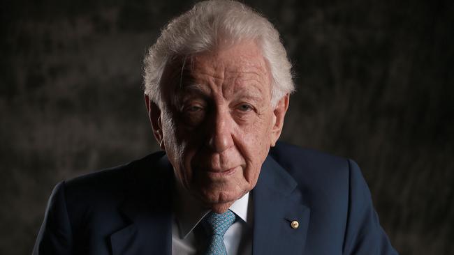 Sir Frank Lowy has addressed what kind of country Australia should be. Picture: Toby Zerna