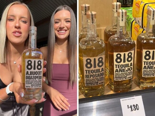 Aussies froth as Kendall Jenner's 818 tequila lands Down Under. Picture: TikTok