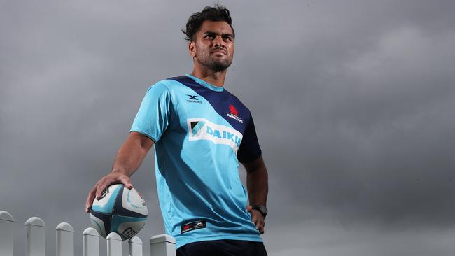 Waratahs star Karmichael Hunt is desperate for a contract extension. Picture: Brett Costello