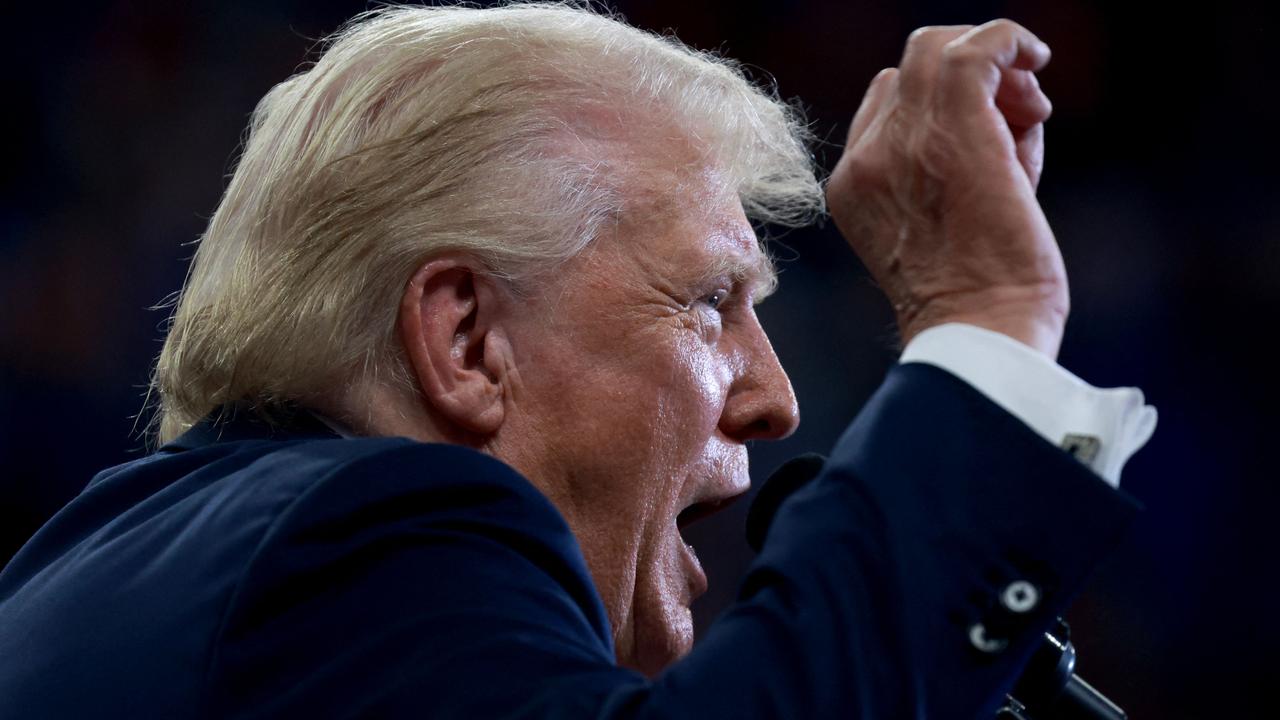 Donald Trump speaks during a campaign rally on August 3, in Atlanta, Georgia. Picture: Joe Raedle/Getty Images/AFP