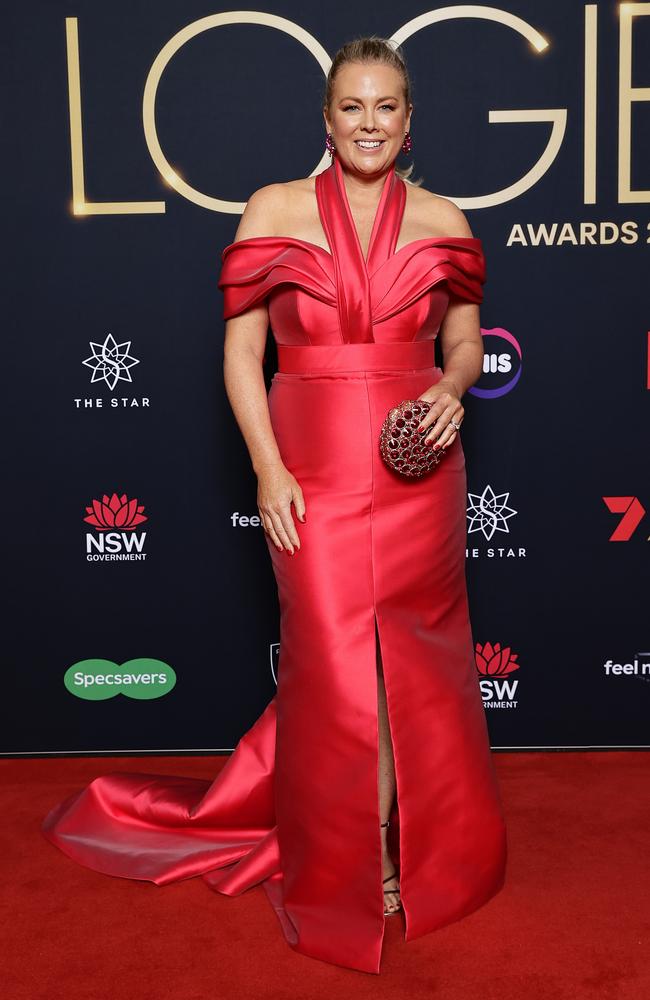 Stars hit the red carpet at the annual TV Week Logie Awards 2023 in