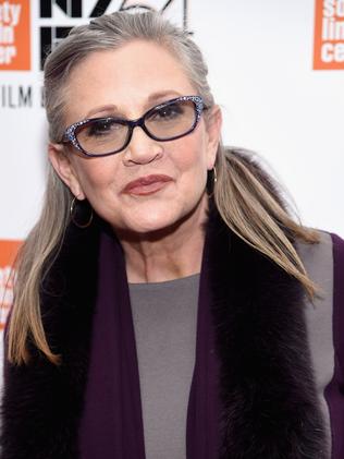 Carrie Fisher. Picture: Dimitrios Kambouris/Getty Images