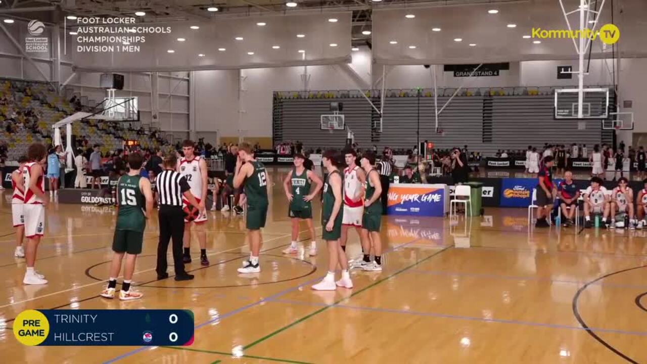 Replay: Trinity Grammar v Hillcrest Christian College (U20 Men Div 1)—2024 Basketball Australia Schools Championships Day 3