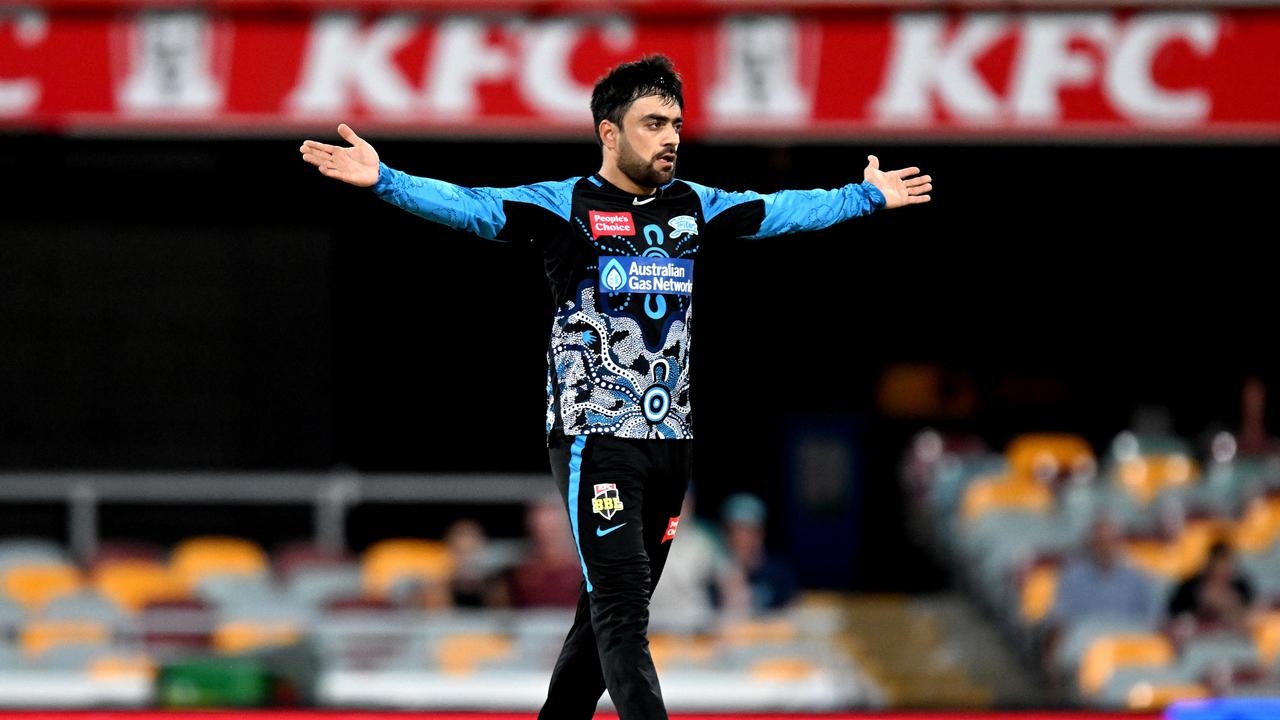 Rashid Khan has remained at the Strikers. Picture: Bradley Kanaris/Getty Images