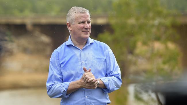 Deputy Prime Minister Michael McCormack said the infrastructure spending would make many NSW roads safer. Picture: Matt Taylor