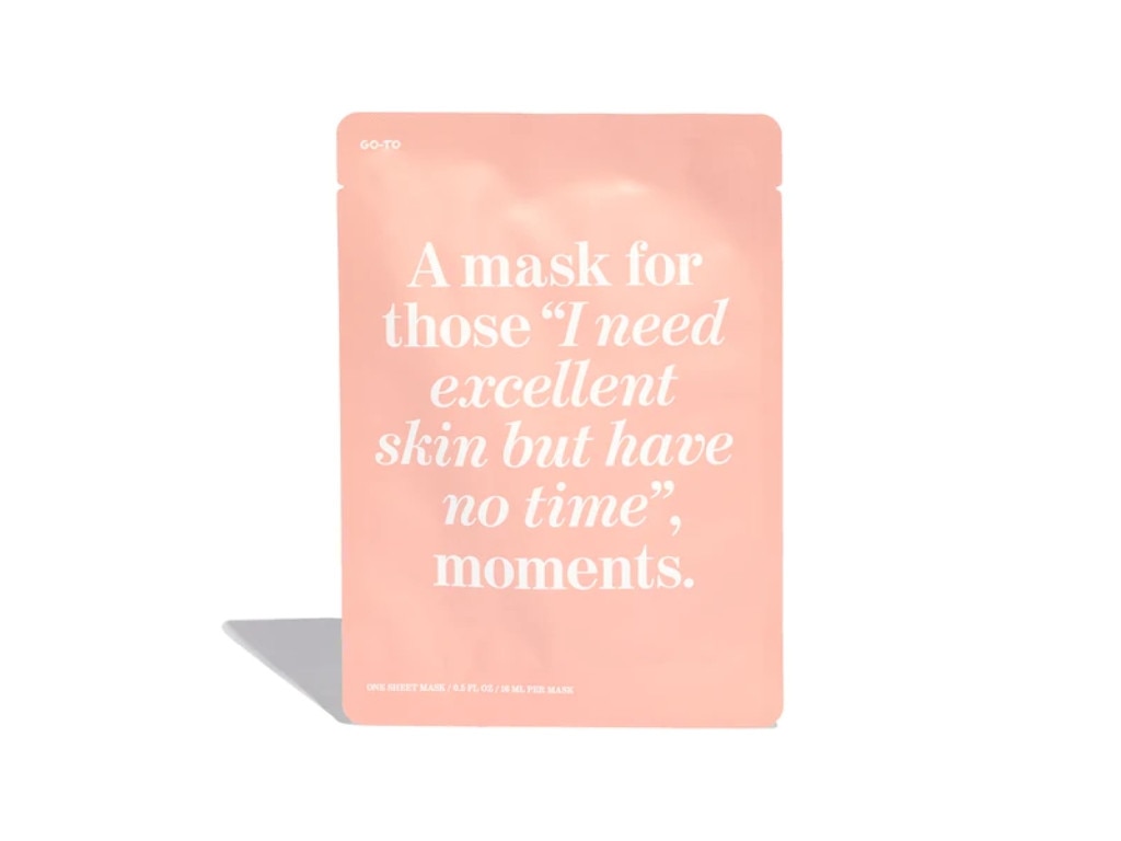 Transformazing Sheet Mask. Picture: Go-To Skincare.