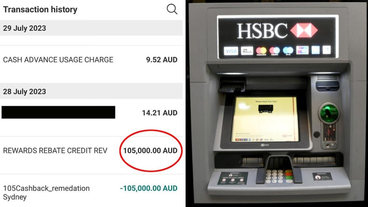 A man has received a $105,000 'mystery' deposit. Picture: Supplied.