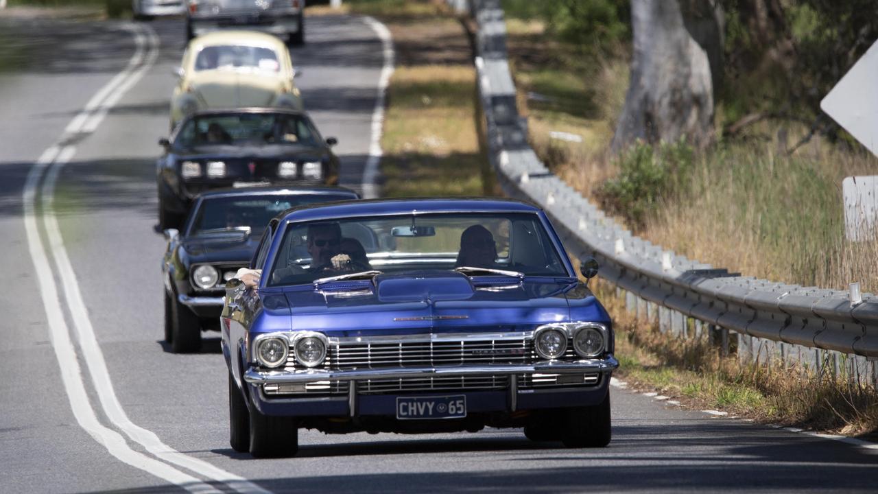 Bay to Birdwood on the road. Picture: Brett Hartwig