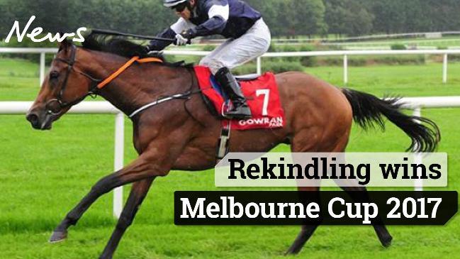 Rekindling wins Melbourne Cup 2017