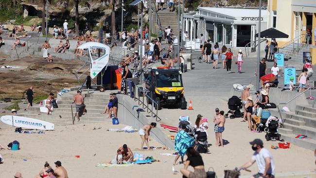 Cronulla is always a popular spot for locals and visitors to the sunny, beachy location. Picture: Jonathan Ng