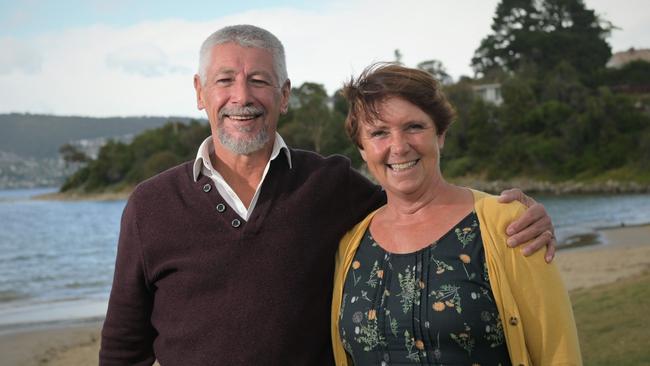 Breaking News Breaking News Stephen Hindley and his wife Sue Hindley. Picture: Kenji Sato