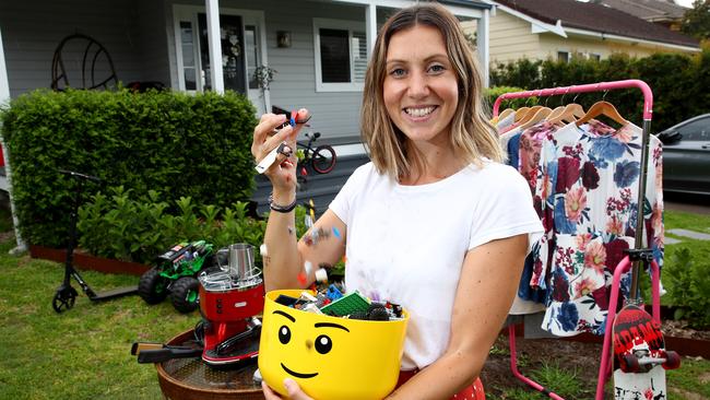 Jess Britten has used Gumtree to sell and buy second-hand items. Picture: Toby Zerna