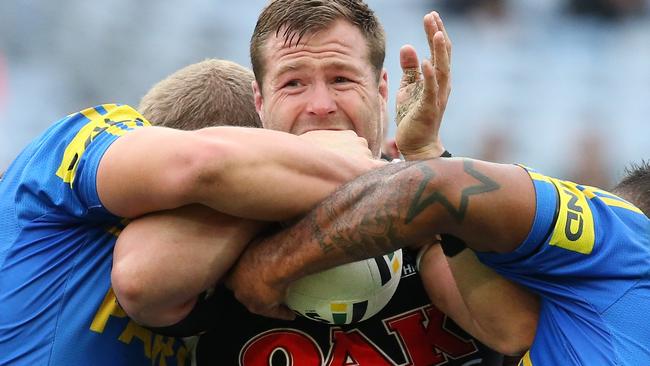 Trent Merrin’s selection has raised some eyebrows. (AAP Image/Craig Golding)