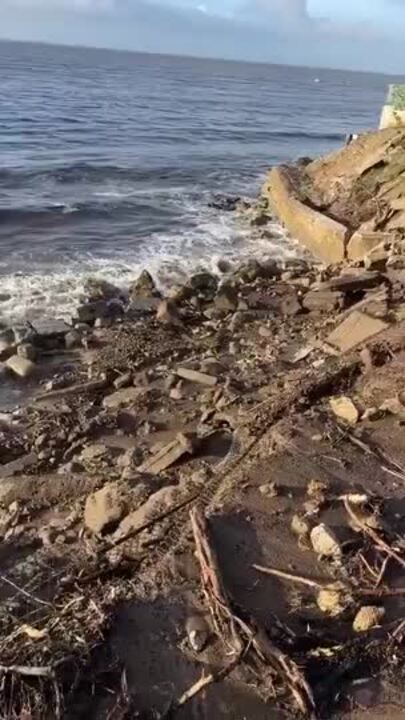 LAFD Worker Escapes After Vehicle Swept Into Ocean by Debris Flow