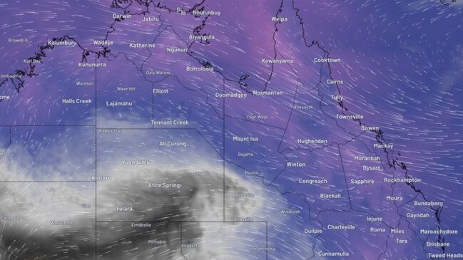 Some areas across the country are due to receive more than 200mm of rain, according to Bureau of Meteorology senior metrologist Angus Hines. Picture: Supplied / Weatherzone