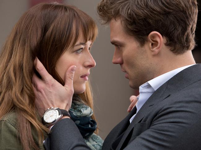 Fifty Shades of Grey stars  Dakota Johnson and Jamie Dornan