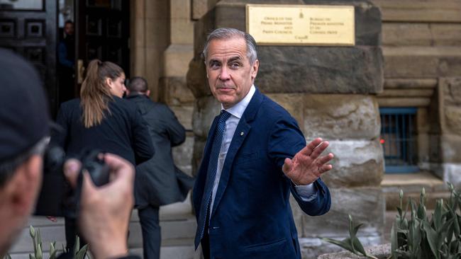 New Canadian Prime Minister Mark Carney after his election win this week. Picture: Getty Images