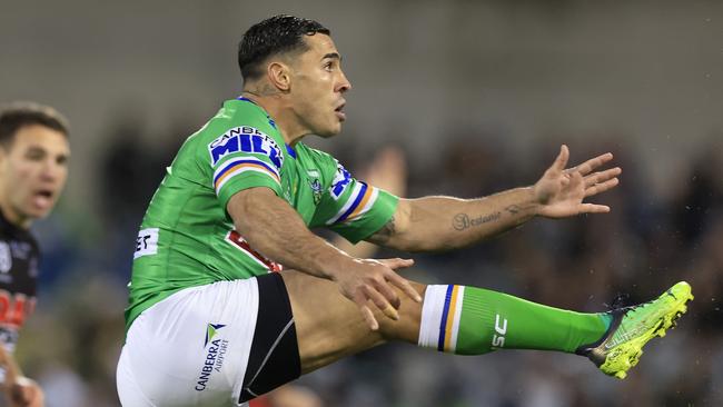 Jamal Fogarty has settled in well at Canberra. Picture: Mark Evans/Getty Images