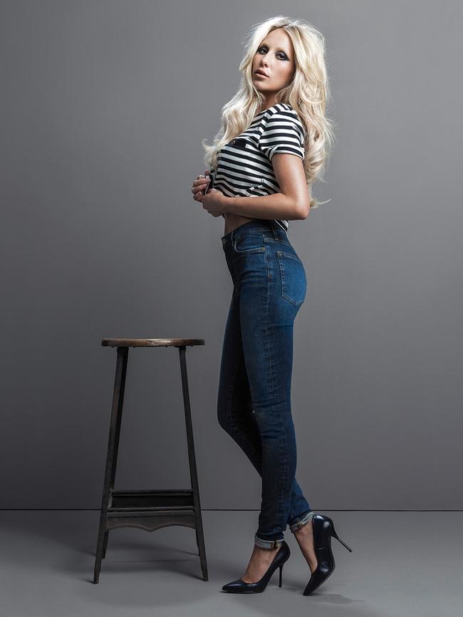 The Alix Earle Alix skinny jean collaboration with Frame.