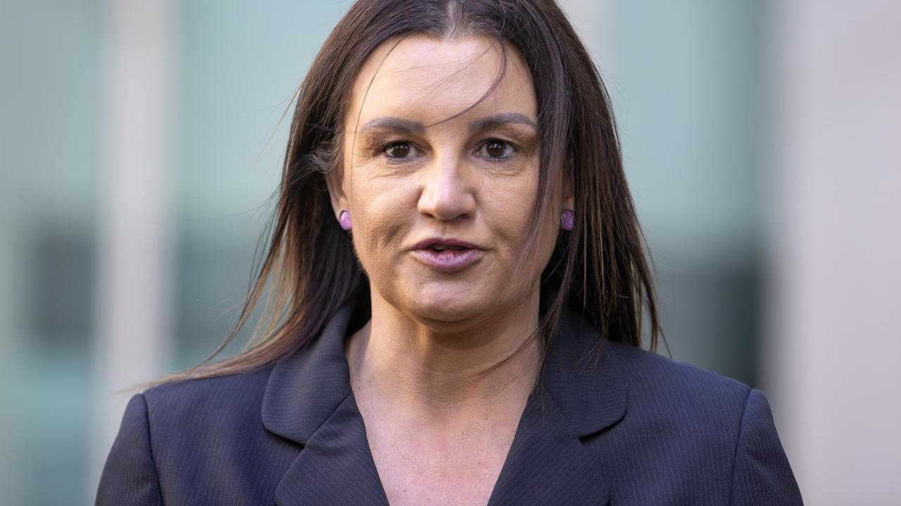 Tasmanian independent Jacqui Lambie called on Scott Morrison to leave politics. Picture: NCA NewsWire / Gary Ramage