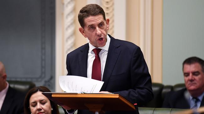 Queensland Treasurer Cameron Dick. Picture: NCA NewsWire / Dan Peled