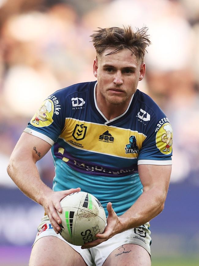 AJ Brimson of the Gold Coast Titans (Photo by Matt King/Getty Images)