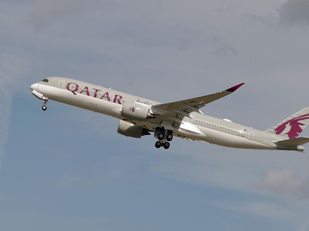 There are 200 return flights to Adelaide from the UK and Ireland available through the scheme for just £10 on Qatar Airways services. Picture: Pascal Pavani / AFP