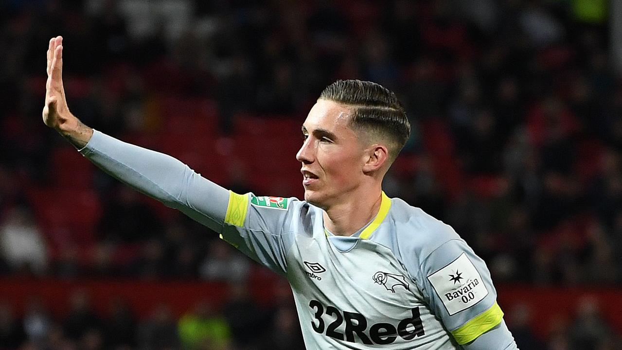 Harry Wilson was a bit cheeky with his celebration after scoring a brilliant free kick against Manchester United.