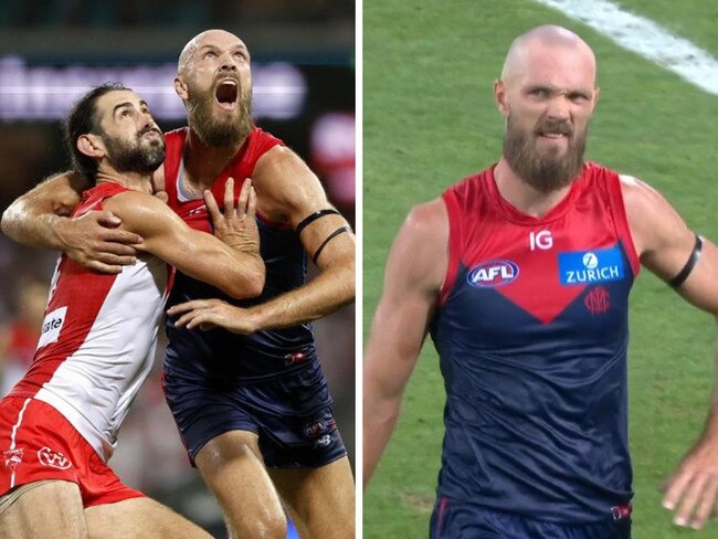 Brodie Grundy got the better of Max Gawn.