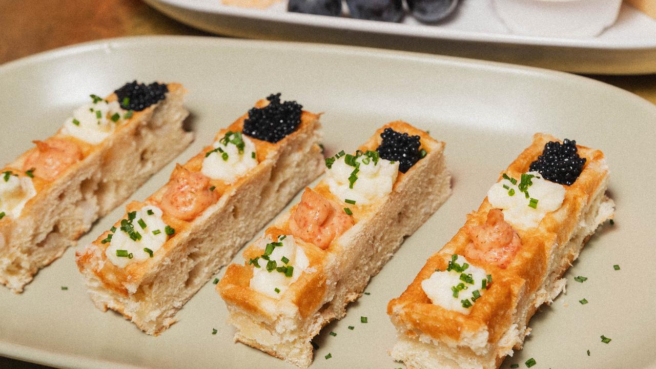 The Chippo brings in some fancy items, adding caviar and waffles to the menu. Picture: Supplied