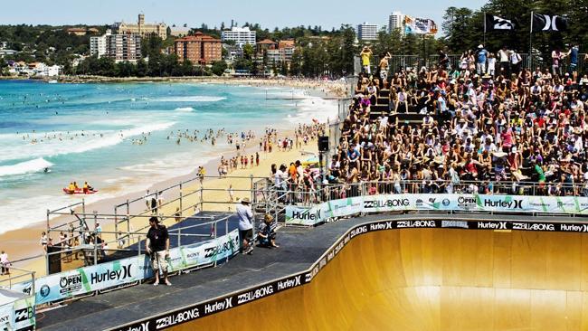 NEW WAVE: Manly hosts the Australian Open of Surfing