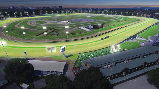 The proposal would see sixteen night races to held at Randwick Racecourse each year.