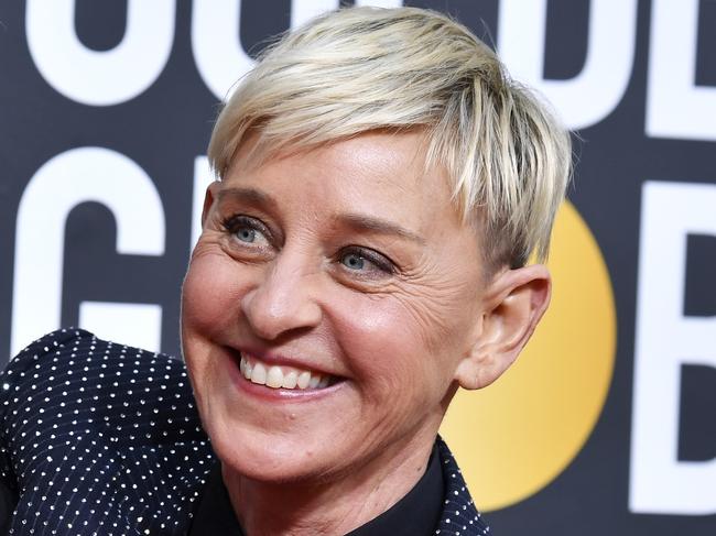 BEVERLY HILLS, CALIFORNIA - JANUARY 05: (L-R) Portia de Rossi and Ellen DeGeneres attend the 77th Annual Golden Globe Awards at The Beverly Hilton Hotel on January 05, 2020 in Beverly Hills, California. (Photo by Frazer Harrison/Getty Images)