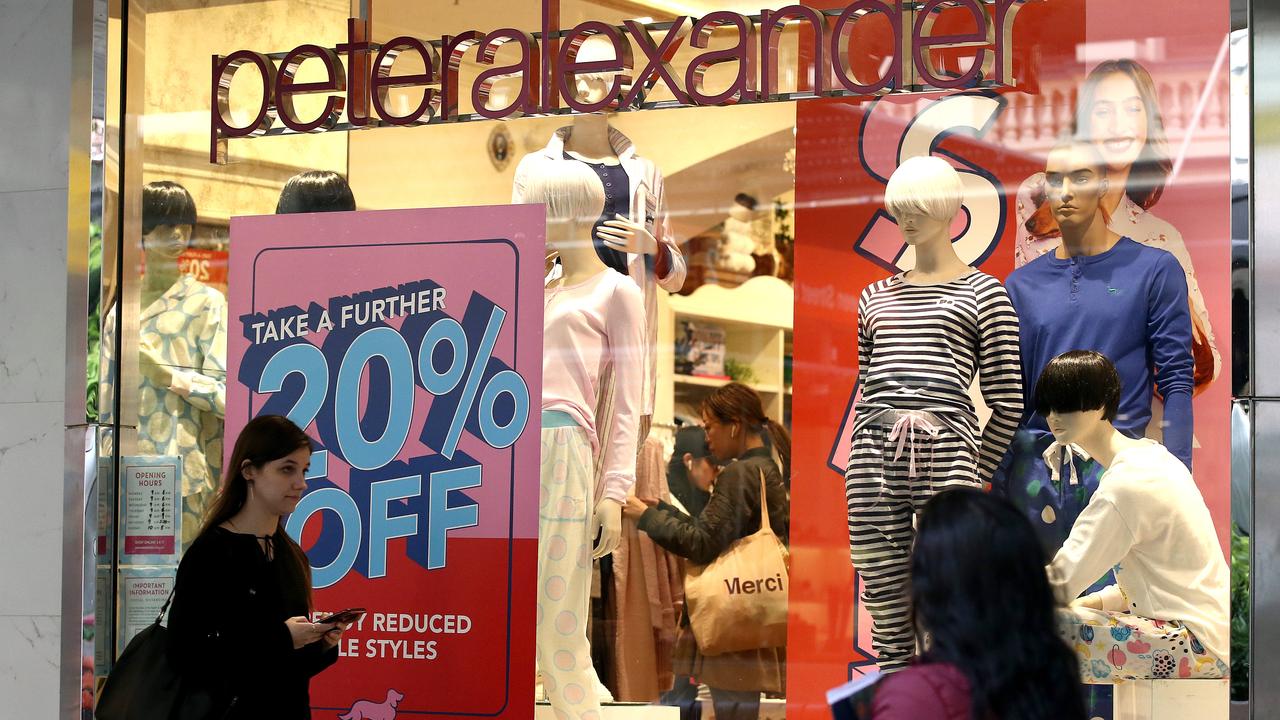 Sales at Peter Alexander have been booming. Picture: Jono Searle.