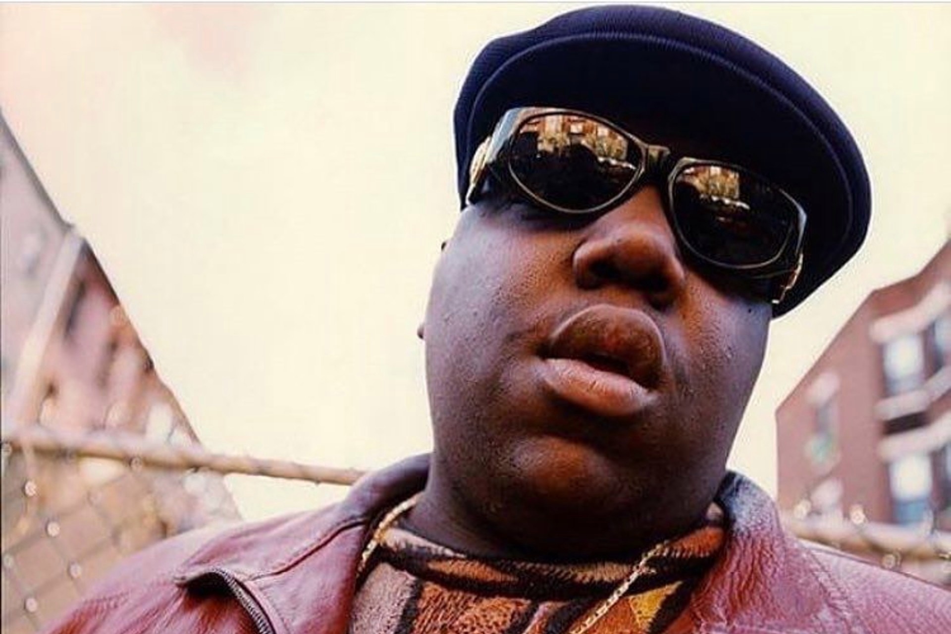 Biggie smalls with sales glasses