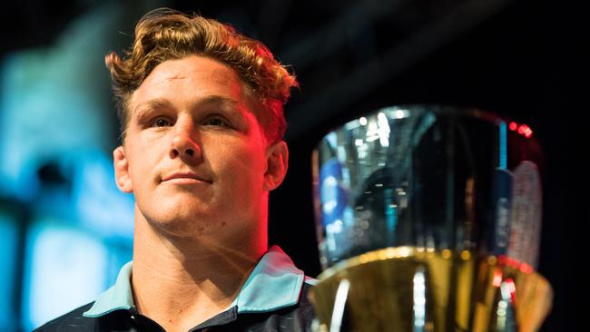 Michael Hooper will lead the Tahs’ engine room. Picture: RUGBY.com.au/Stuart Walmsley